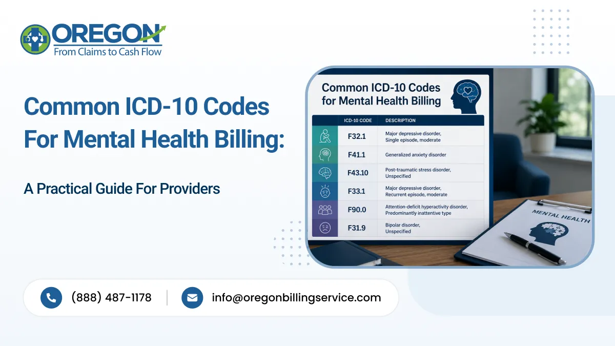 Common ICD-10 Codes for Mental Health Billing: A Practical Guide for Providers