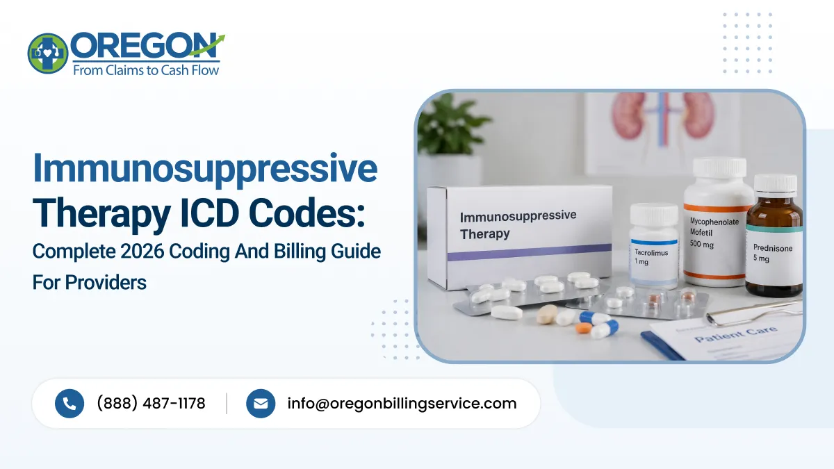 Immunosuppressive Therapy ICD Codes: Complete 2026 Coding and Billing Guide for Providers