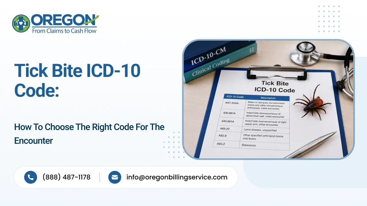 Tick Bite ICD-10 Code: How to Choose the Right Code for the Encounter