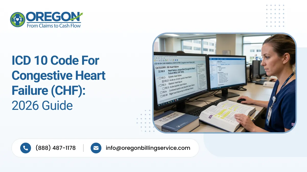 ICD 10 Code for Congestive Heart Failure (CHF): 2026 Guide