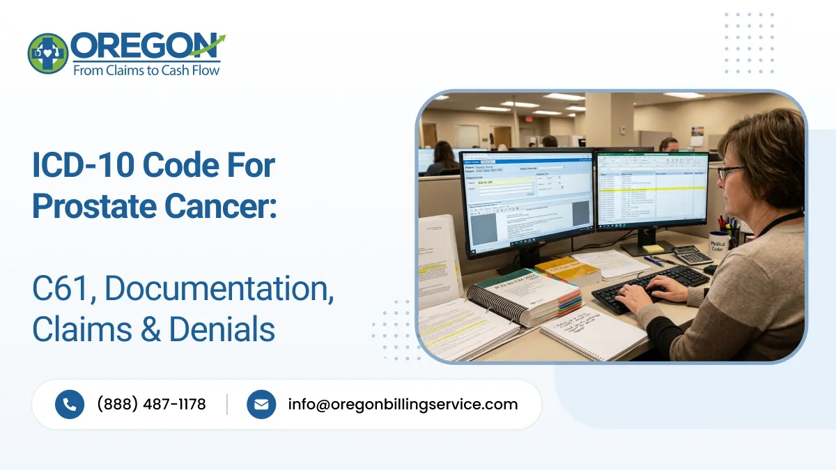 ICD-10 Code for Prostate Cancer: C61, Documentation, Claims & Denials