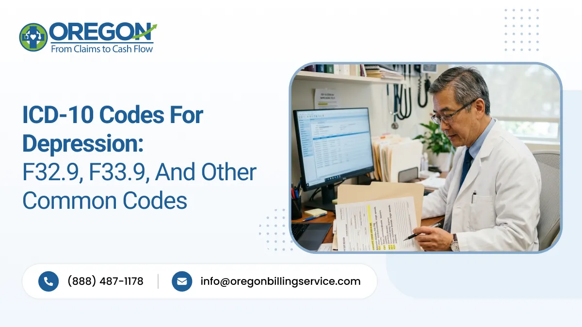 ICD-10 Codes for Depression: F32.9, F33.9, and Other Common Codes